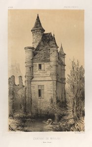 P11, Chateau De Maulny Haute-Marne, 1860 door Victor Petit