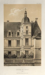 Pl. 33, Château De Tanlay Yonne, 1860 door Victor Petit