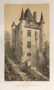 Maison Fortifiée À Uzerches Corrèze door Victor Petit