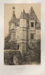 Manoir de Belvau Corrèze door Victor Petit