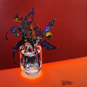 Levendig abstract stilleven