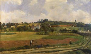 Landschap bij Pontoise, ca. 1877-85 (olieverf op doek)