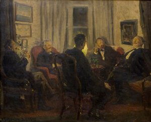 Onder Kunstenaars door Viggo Johansen