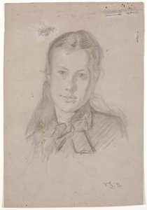 Portret van Martha Møller (gehuwd met Viggo Johansen 1880)
