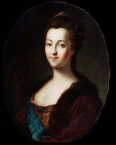 Portret van Keizerin Catharina II, 18e eeuw door Vigilius Erichsen