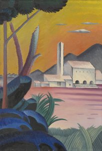 Landschap met Contrasterende Boomvormen, II