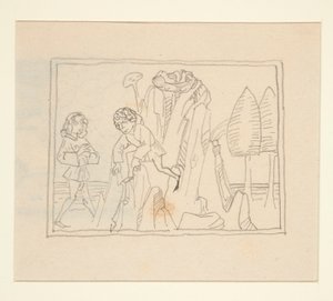 Originele tekeningen en manuscripten van de kunstenaar, en documentair materiaal. door Viking Eggeling