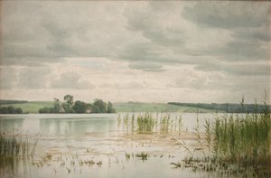 Esrom Meer door Vilhelm Groth