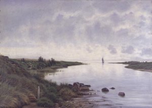De monding van de rivier door Vilhelm Groth