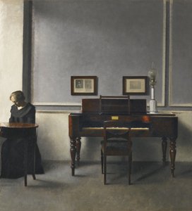 Ida in een Interieur met Piano