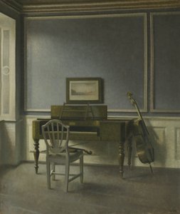 Interieur. De Muziekkamer, Strandgade 30