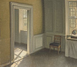 Slaapkamer, Strandgade 30, 1906