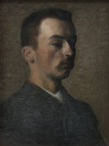 Zelfportret door Vilhelm Hammershoi