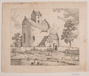 Bjernede kerk door Vilhelm Kyhn