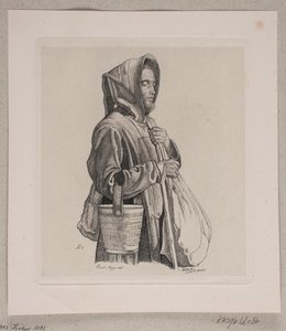 Een bedelmonnik door Vilhelm Kyhn