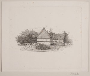 Een boerderij door Vilhelm Kyhn