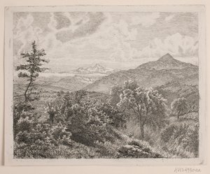 Hooggebergte Landschap door Vilhelm Kyhn