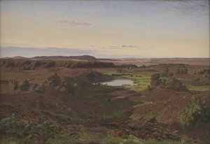 Landschap in het noorden van Zeeland. Middag door Vilhelm Kyhn