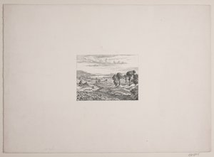 Landschap van de Himmelbjergegnen door Vilhelm Kyhn