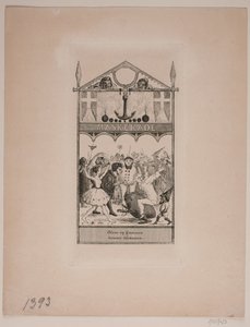Maskerade door Vilhelm Kyhn