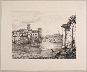 Partij bij Ponte Rotto in Rome