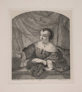Portret van Ferdinand Bols vrouw door Vilhelm Kyhn