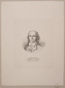 Portret van P. A. Heiberg door Vilhelm Kyhn