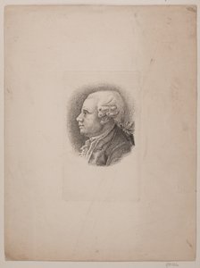 Portret van acteur Marcus Ulsøe Hortulan door Vilhelm Kyhn