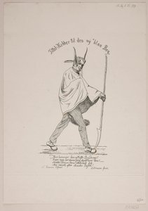 Satirisch Portret door Vilhelm Kyhn