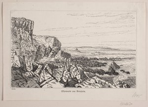 Landschap op Bornholm door Vilhelm Kyhn
