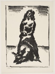 Blad uit "Klingens Kunstnermappe Nr. 2" door Vilhelm Lundstrøm