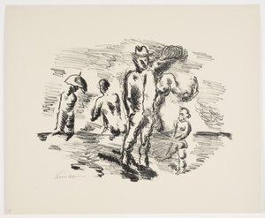 Blad uit "Klingens Kunstnermappe Nr. 2"