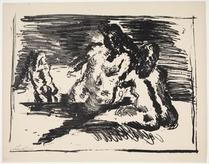 Blad uit "Klingens Kunstnermappe Nr. 2" door Vilhelm Lundstrøm