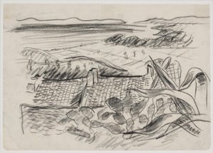 Landschap met agave door Vilhelm Lundstrøm