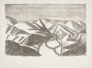 Zuid-Frans landschap door Vilhelm Lundstrøm