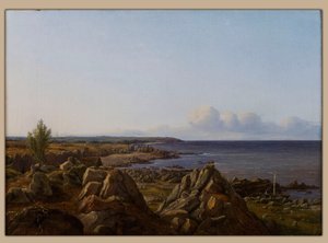 Uitzicht op de parochie van Østerlarsker