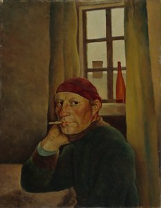 Zelfportret door Vilho Lampi