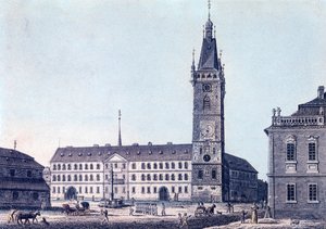 Nieuw stadhuis, c.1830