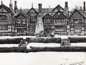 Bramall Hall Bramhall, 2004 door Vincent Alexander Booth