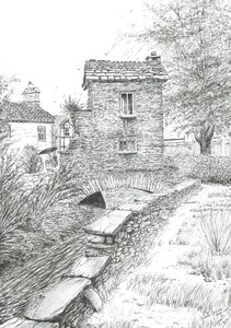 Bridge House Ambleside, 2019 door Vincent Alexander Booth