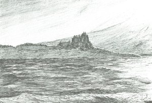 Duart Castle vanaf veerboot, 2007