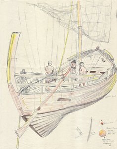 Grieks schip door Vincent Alexander Booth