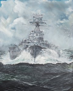 HMS Hood op weg naar Bismarck 23 mei 1941, 2014
