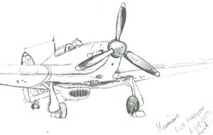 Hawker Hurricane, 2013 door Vincent Alexander Booth