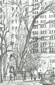 Madison Square park New York, 2003 door Vincent Alexander Booth