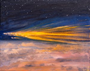Meteoor, 2022 door Vincent Alexander Booth