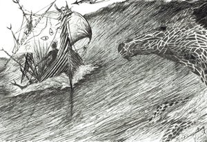 Stormscheppers Atlantische Oceaan, 2012 door Vincent Alexander Booth