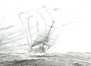 Stormscheppers Penzhinskaya Guba, 2022 door Vincent Alexander Booth