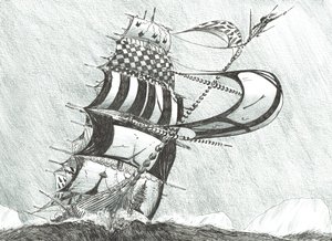 Storm Scheppers Prins Gustav Adolf Zee