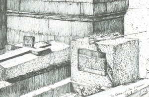 Het graf van Jim Morrison Parijs
